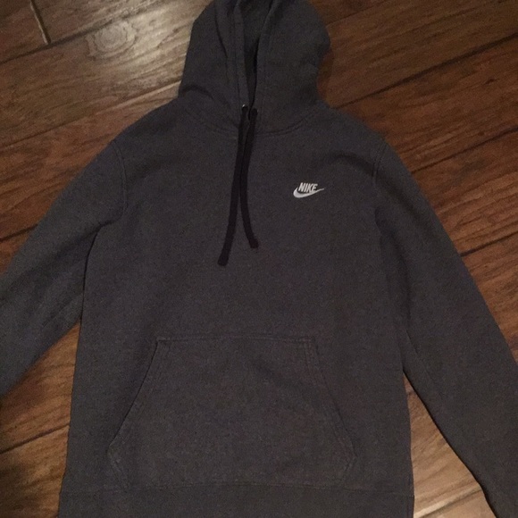 Nike Mens Medium Grey Hoodie Used 